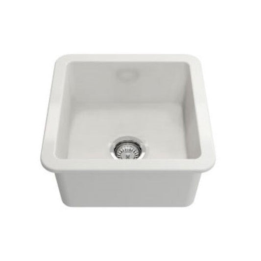 Turner Hastings Cuisine 46 x 46 Fireclay Single Sink