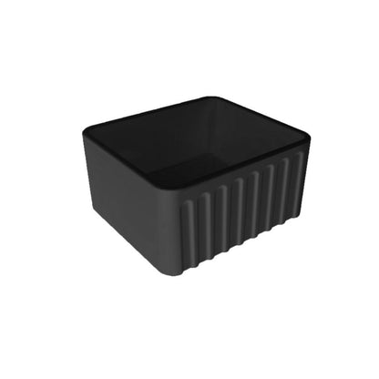 Turner Hastings Novi 50 x 46 Fine Fireclay Butler Sink Matte Black