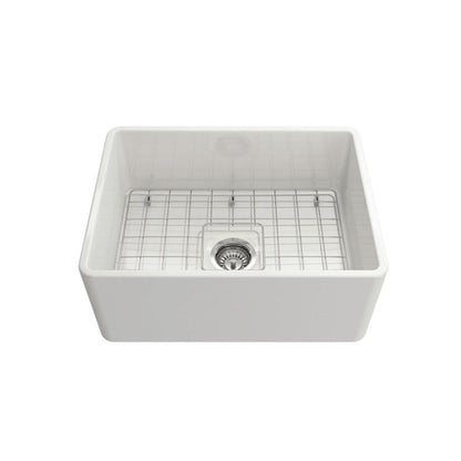 Turner Hastings Novi 60 x 46 Fine Fireclay Butler Sink Gloss White