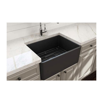 Turner Hastings Novi 60 x 46 Fine Fireclay Butler Sink Matte Black