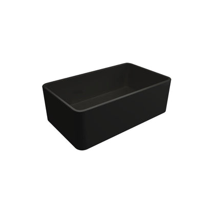 Turner Hastings Novi 75 x 46 Fine Fireclay Butler Sink Matte Black