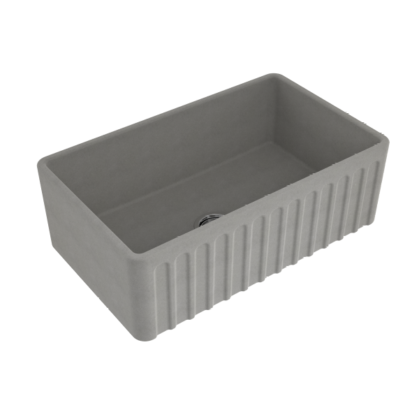 Turner Hastings Novi 76 x 46 Fireclay Single Butler Sink