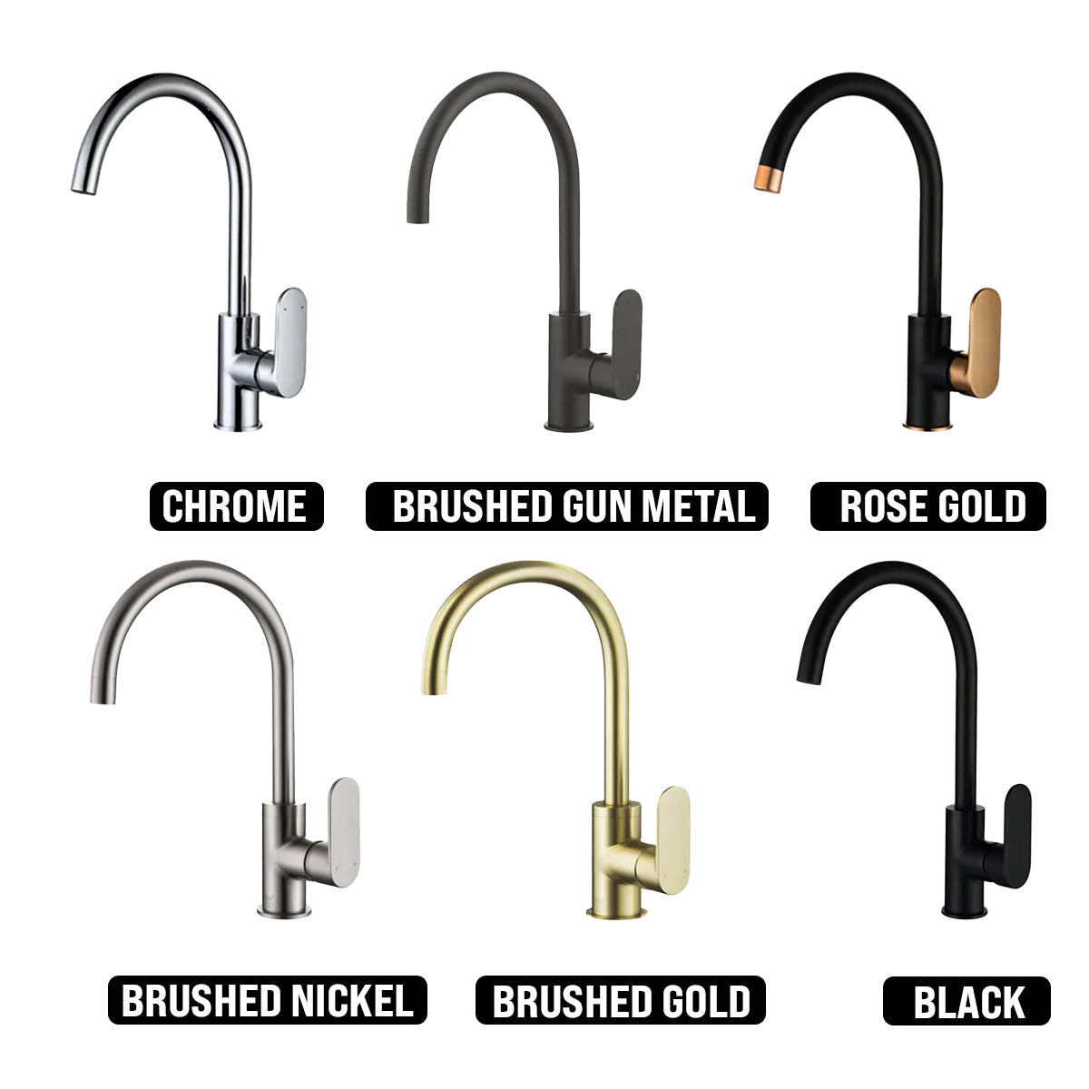 INSPIRE VETTO SINK MIXER BRUSHED