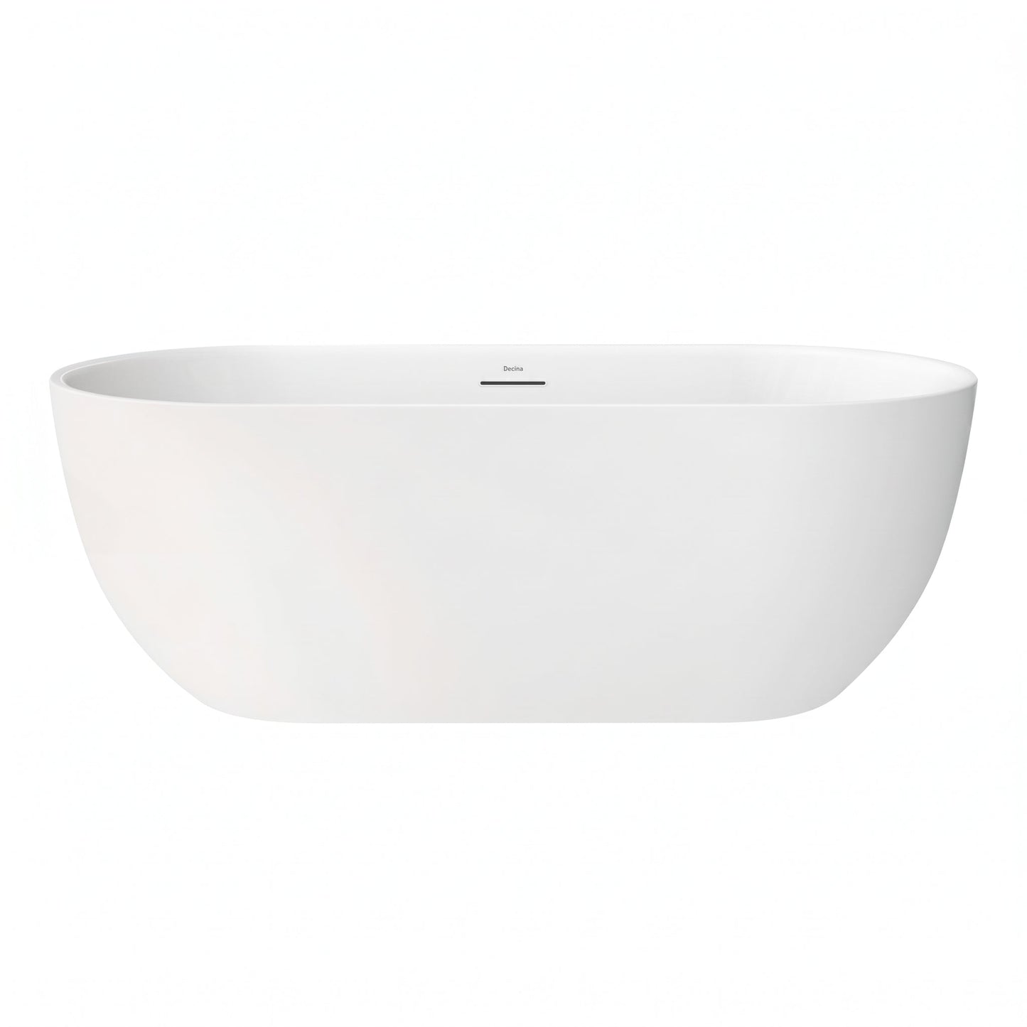 DECINA VALENTINA FREESTANDING BATH GLOSS WHITE (AVAILABLE IN 1500MM AND 1700MM)