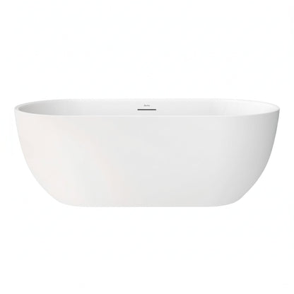 DECINA VALENTINA FREESTANDING BATH GLOSS WHITE (AVAILABLE IN 1500MM AND 1700MM)