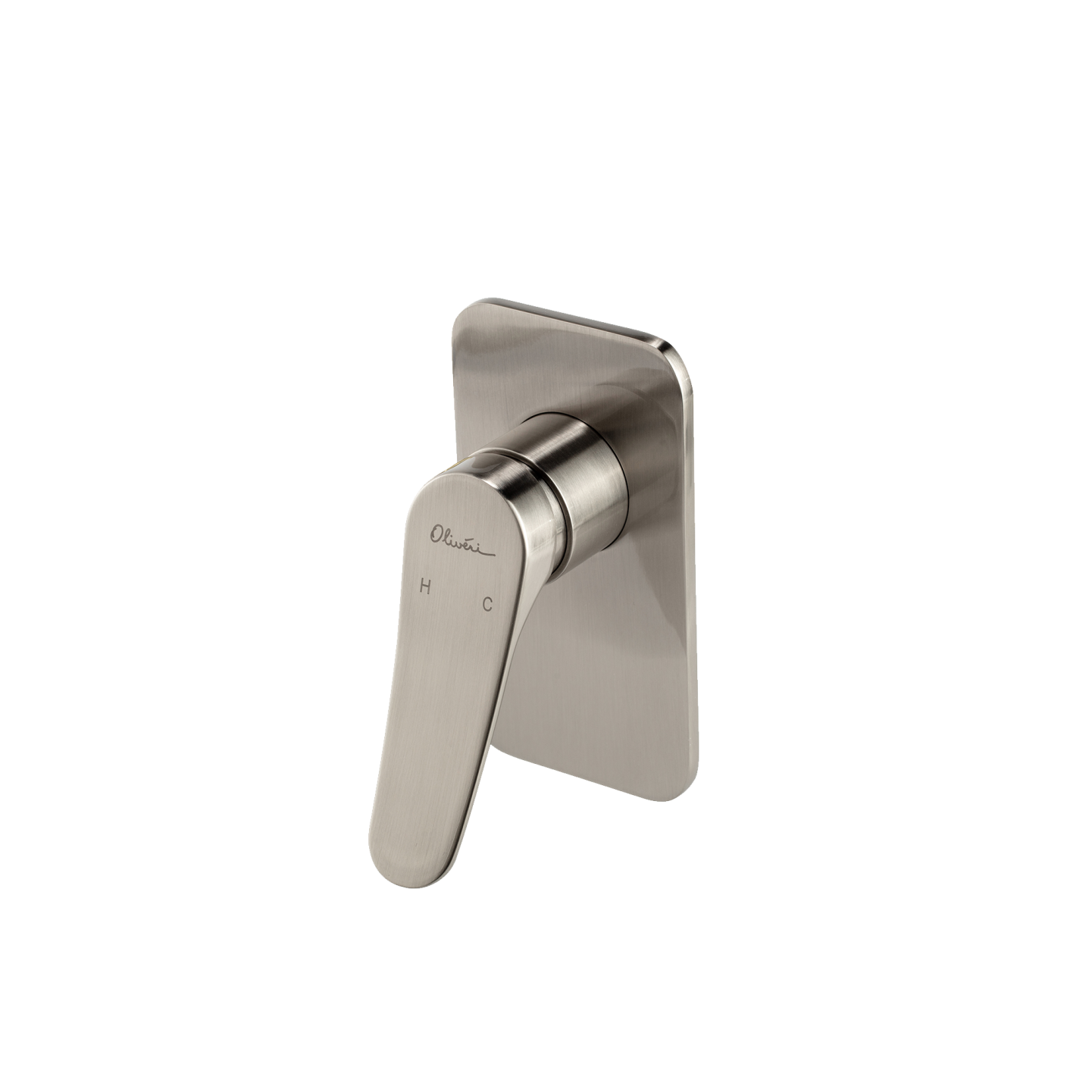 Oliveri Verona Wall Mixer Brushed Nickel