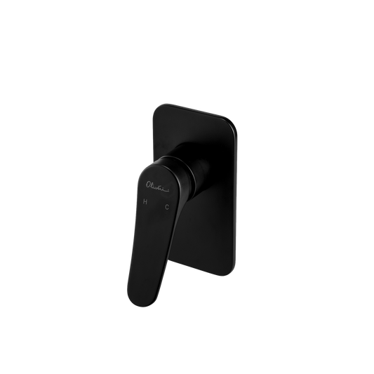 Oliveri Verona Wall Mixer Matte Black