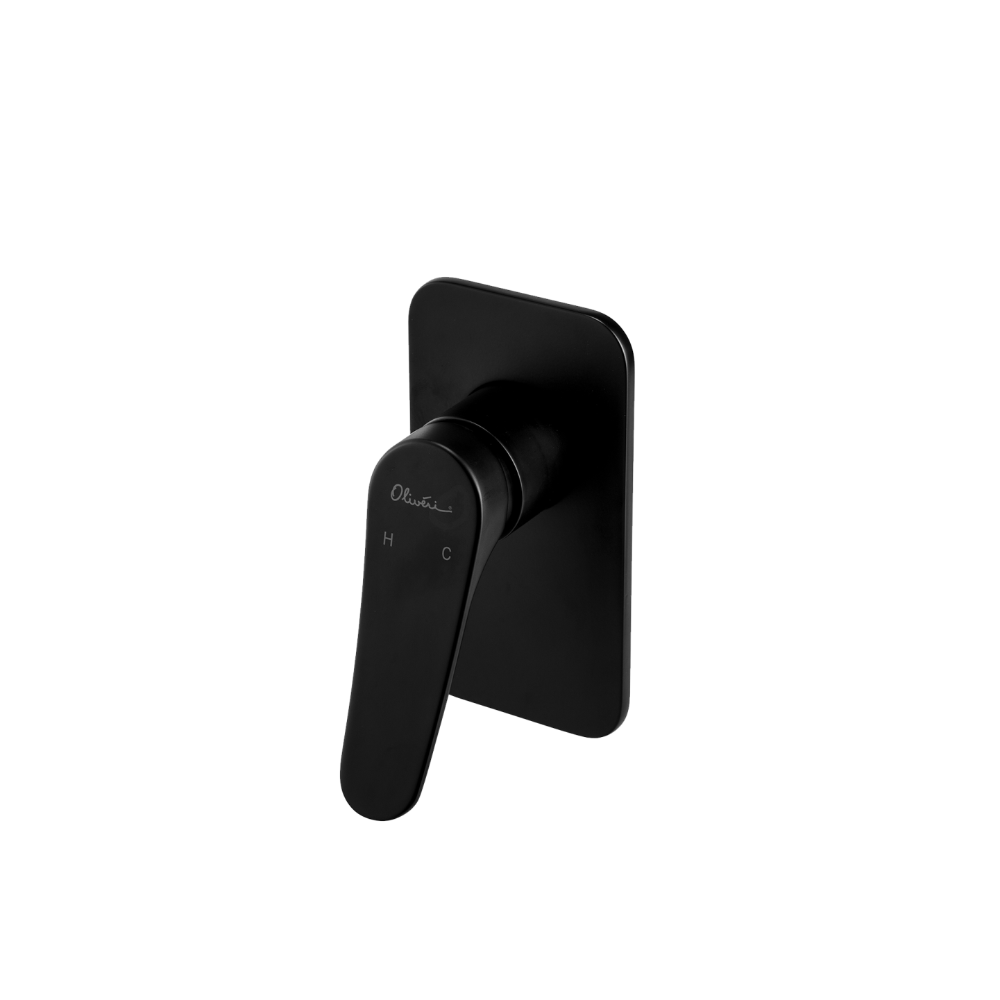 Oliveri Verona Wall Mixer Matte Black