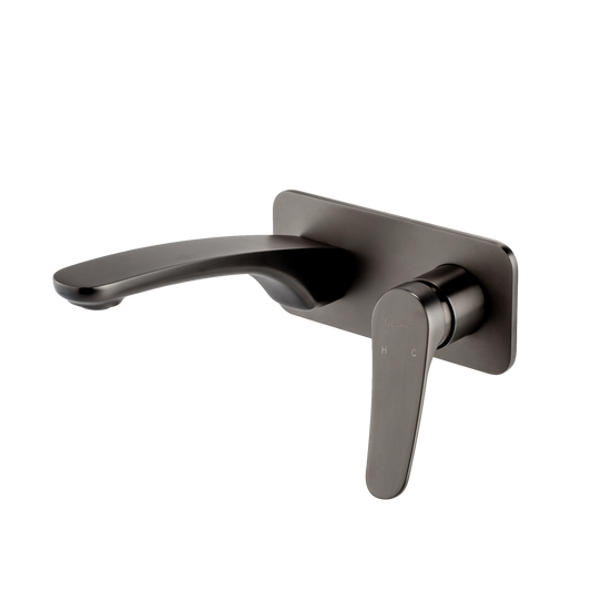 Oliveri Verona Wall Mixer Set Gunmetal