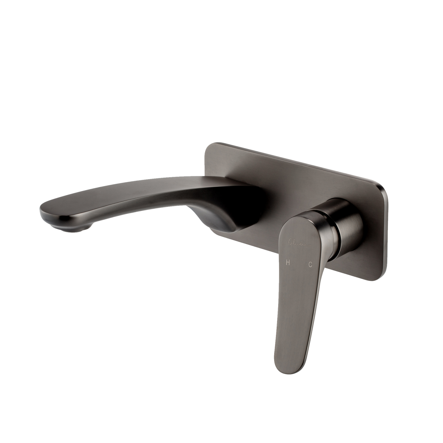Oliveri Verona Wall Mixer Set (Trim Kit Only) Gunmetal