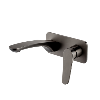 Oliveri Verona Wall Mixer Set Gunmetal