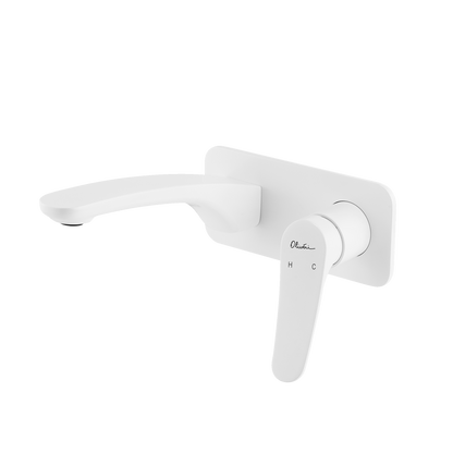 Oliveri Verona Wall Mixer Set White