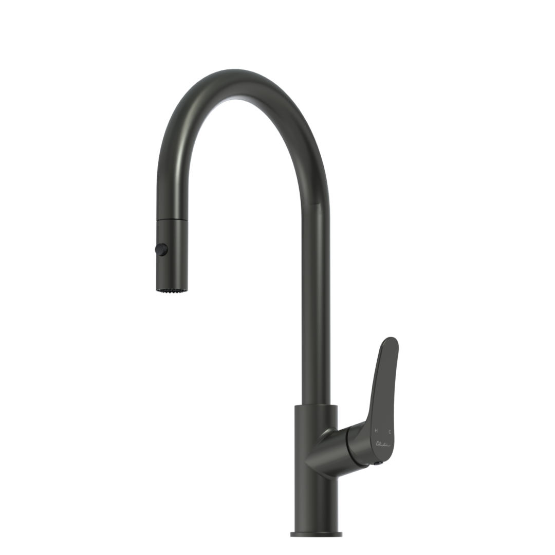Oliveri Verona Pull-Out Gooseneck Spray Mixer
