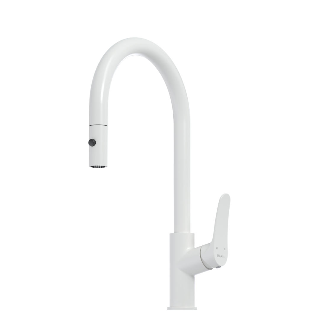 Oliveri Verona Pull-Out Gooseneck Spray Mixer