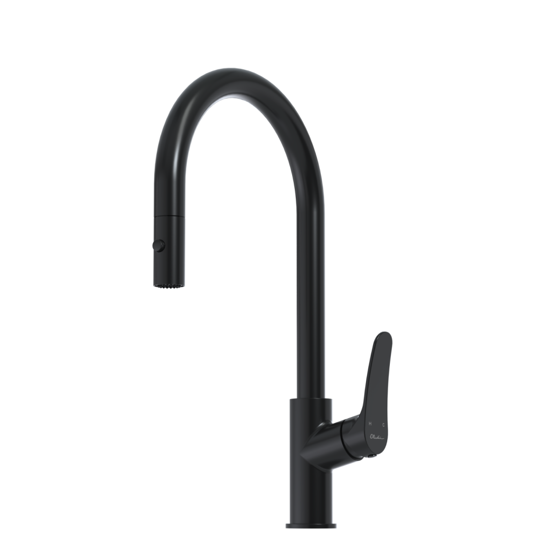 Oliveri Verona Pull-Out Gooseneck Spray Mixer