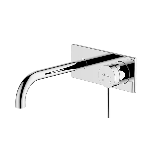 Oliveri Venice Wall Mixer Set Curv CR