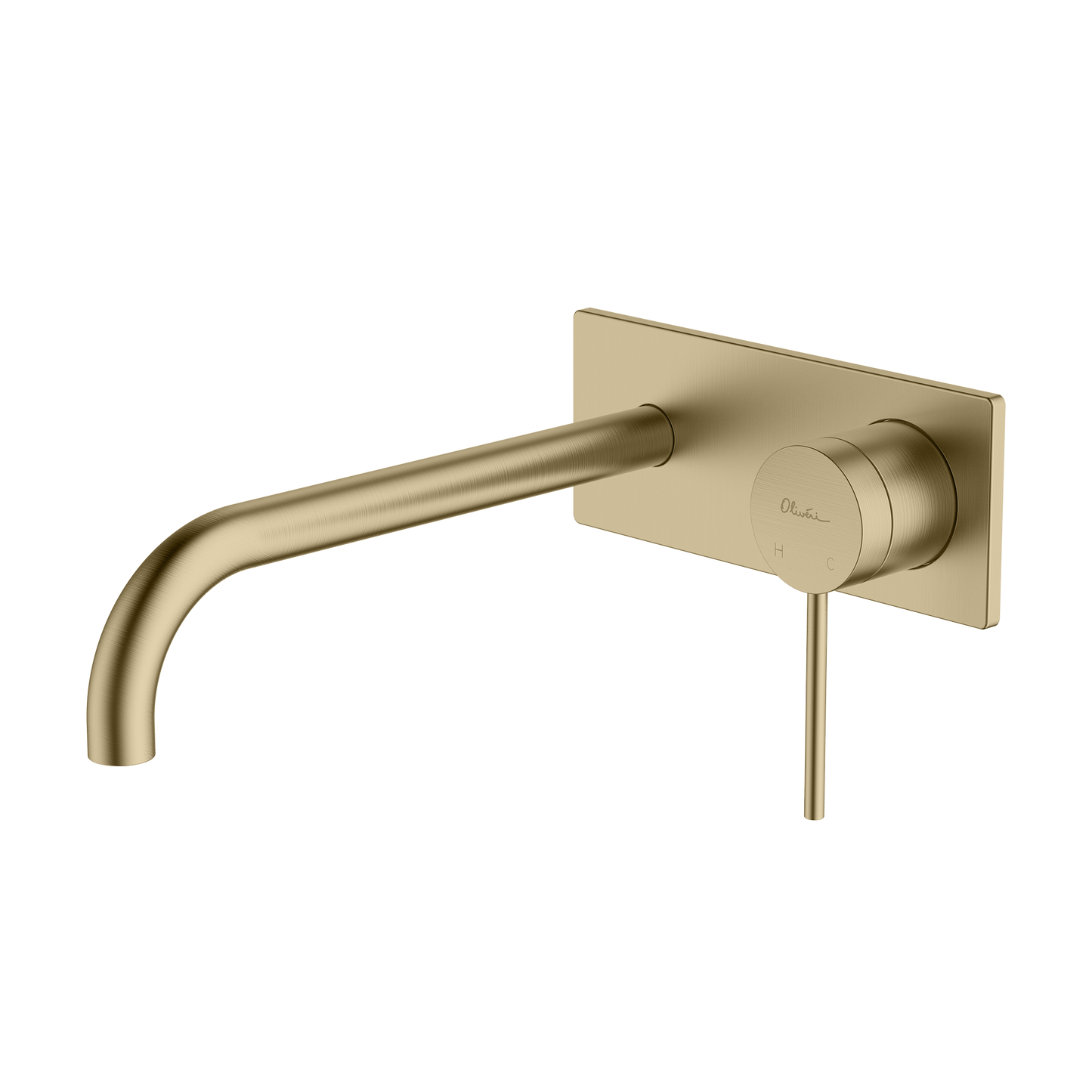 Oliveri Venice Wall Mixer Set Curv CG