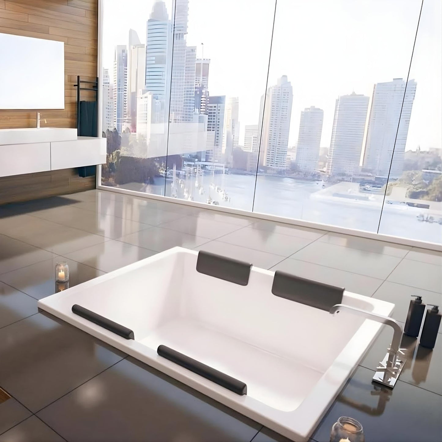 DECINA VENICE ISLAND BATHTUB WITH OVERFLOW  1400MM