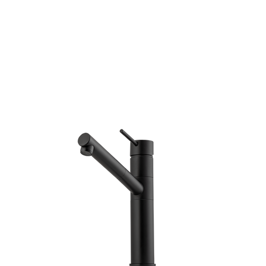Oliveri Venice Pull Out Swivel Mixer Matte Black