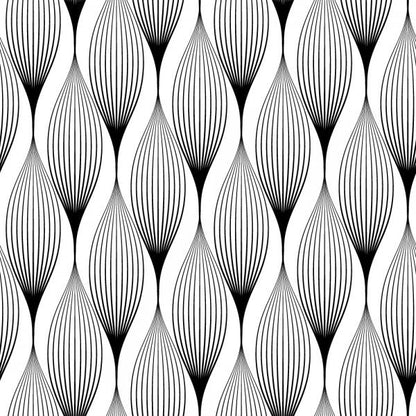 VEROTTI NO.5 - Up to 1200 x 2000 / TruClear+ with White Pattern / L-Bracket Chrome