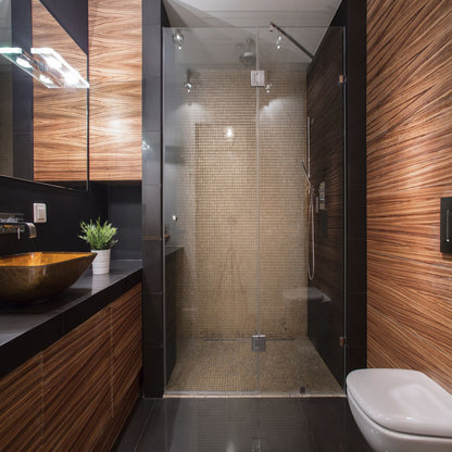 Verotti Home Frameless Wall-To-Wall 2 Panels - 964