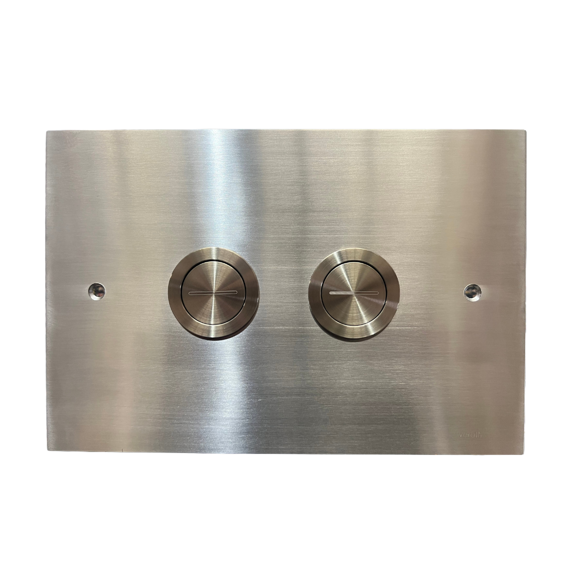 RETRO 2 | SATIN STAINLESS STEEL - PNEUMATIC 245 x 165 - Satin Chrome ABS / Satin Stainless Steel