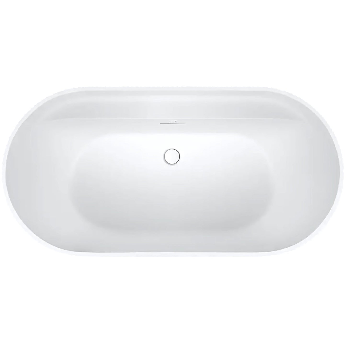 DECINA VIVA FLUTED FREESTANDING BATHTUB MATTE WHITE (AVAILABLE IN 1500MM AND 1700MM)