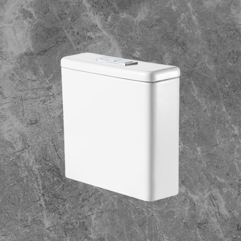 Oliveri Vienna Comfort Height Ambulant Toilet (Cistern Only) White