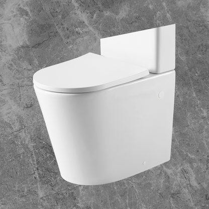 Oliveri Vienna Comfort Height Ambulant Toilet (Pan Only) White