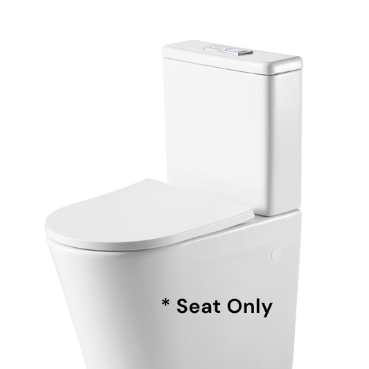 Oliveri Vienna Comfort Height Ambulant Toilet Suite (Seat Only) White
