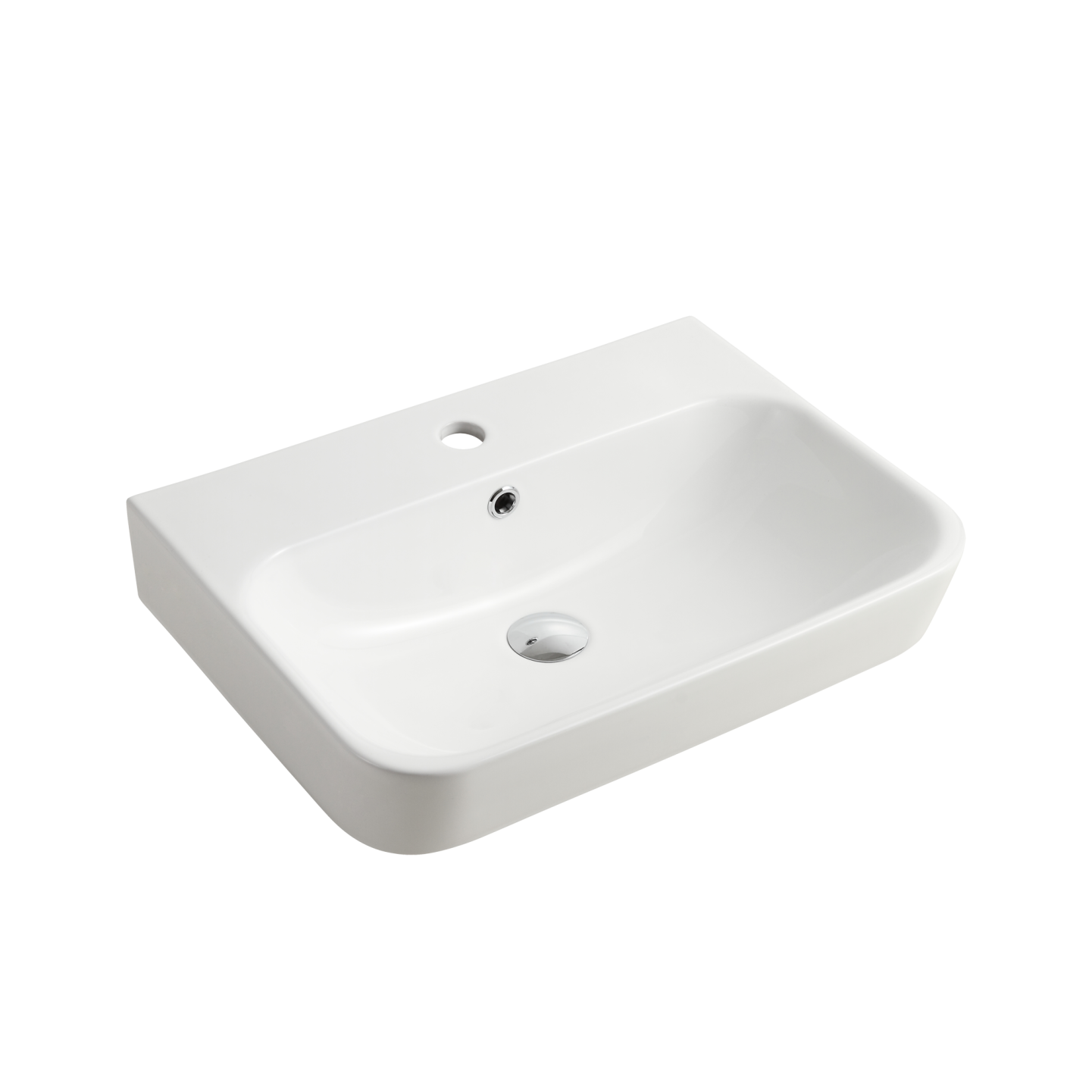 Oliveri Vienna Wall Hung Basin White