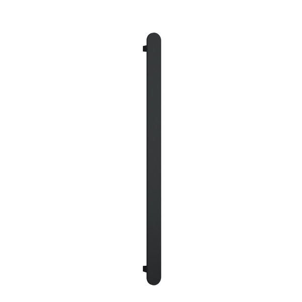Thermorail 12V Flat Pill 900 Vertical Single Heated Towel Rail
