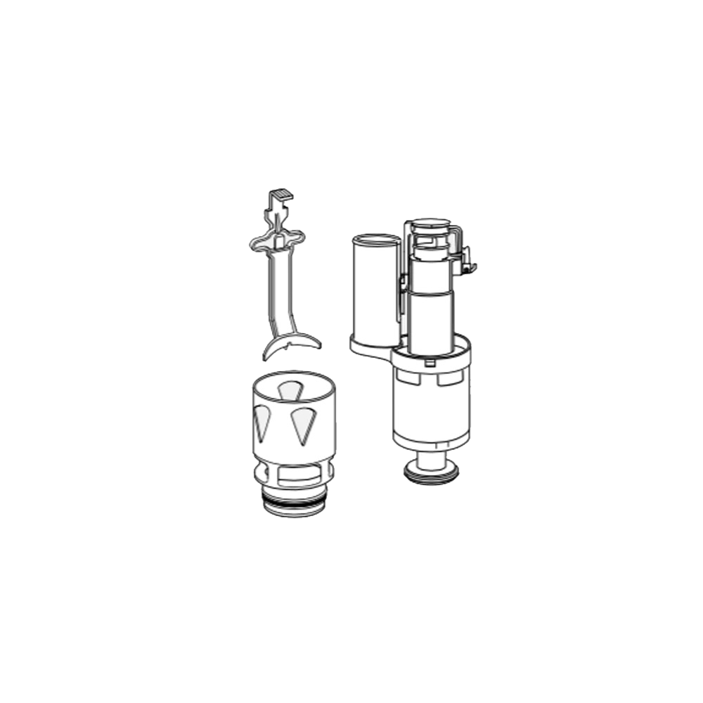 LOW-LEVEL PNEUMATIC OUTLET VALVE