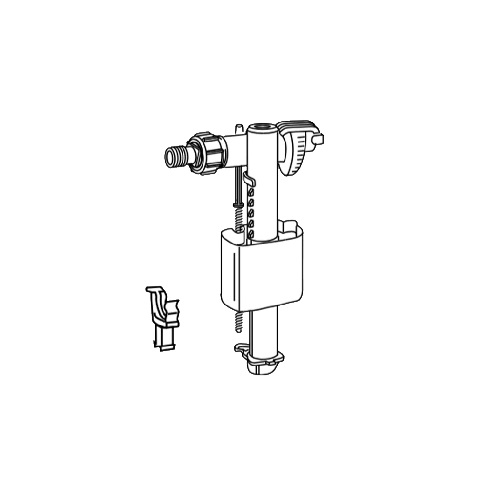 INLET VALVE WITH HOOK
