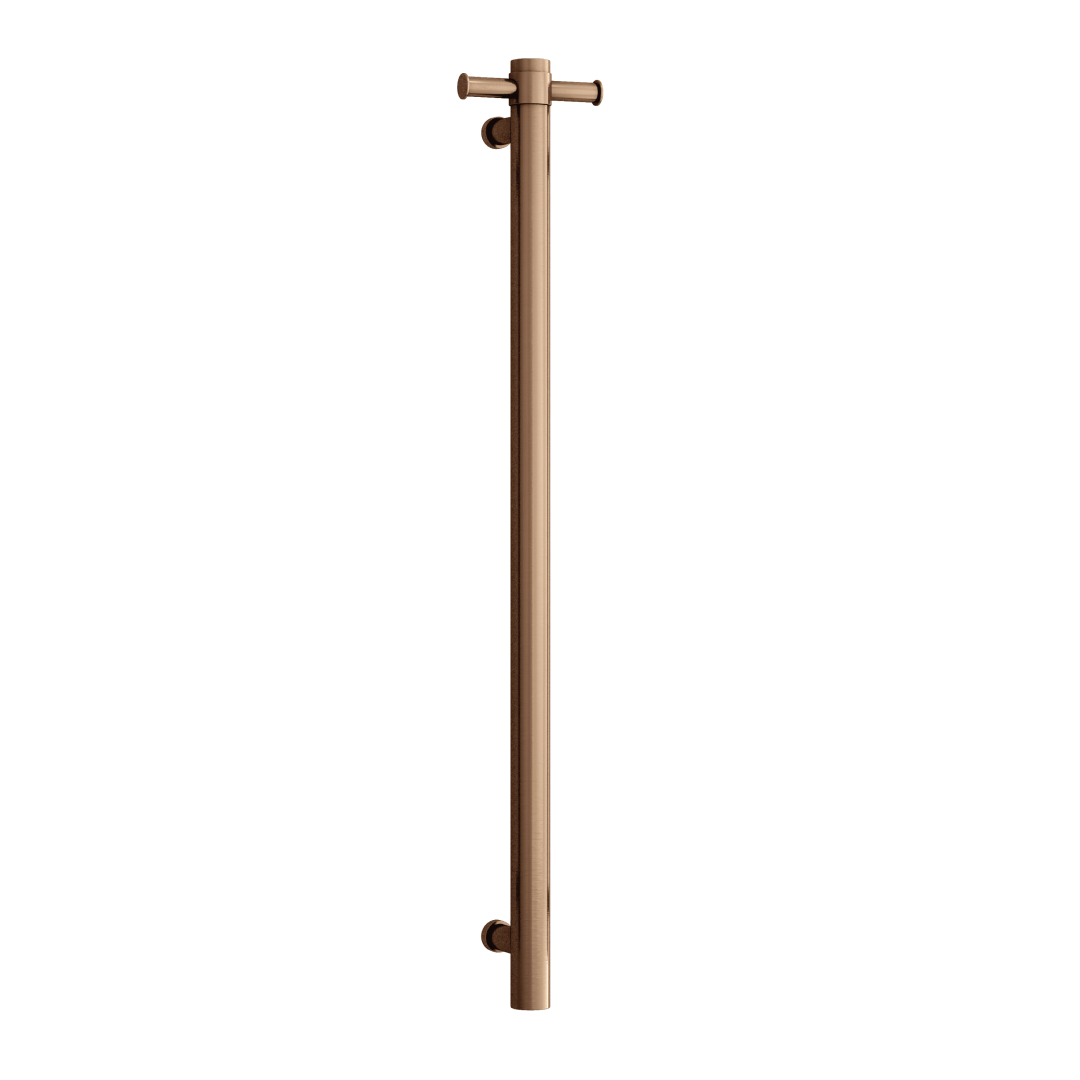 Thermorail 12V Round 900 Vertical Heated Towel Rail