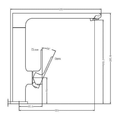 Nero Bianca Sink Mixer