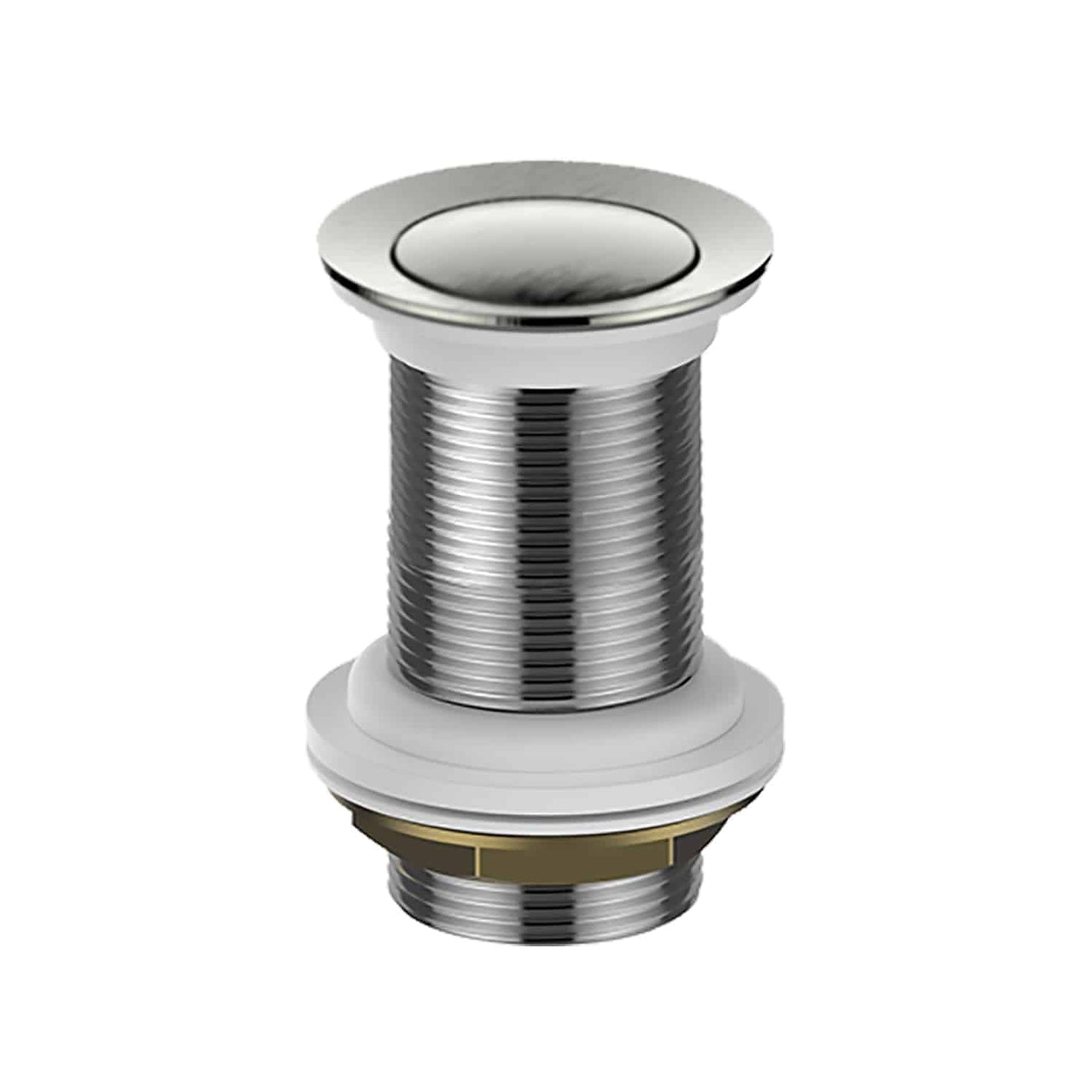 Pop-up Basin Waste Brushed Stainless - 40Mm / Without Overflow