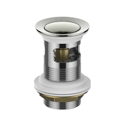 Pop-up Basin Waste Brushed Nickel - 40Mm / With Overflow