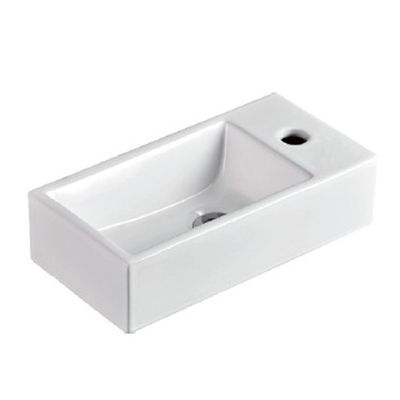 Inspire Compact Wall Hung Gloss   Basin L/H 200x405
