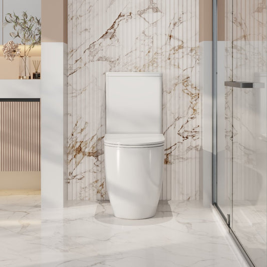 Walton Tornado Rimless Back-to-Wall Toilet Suite