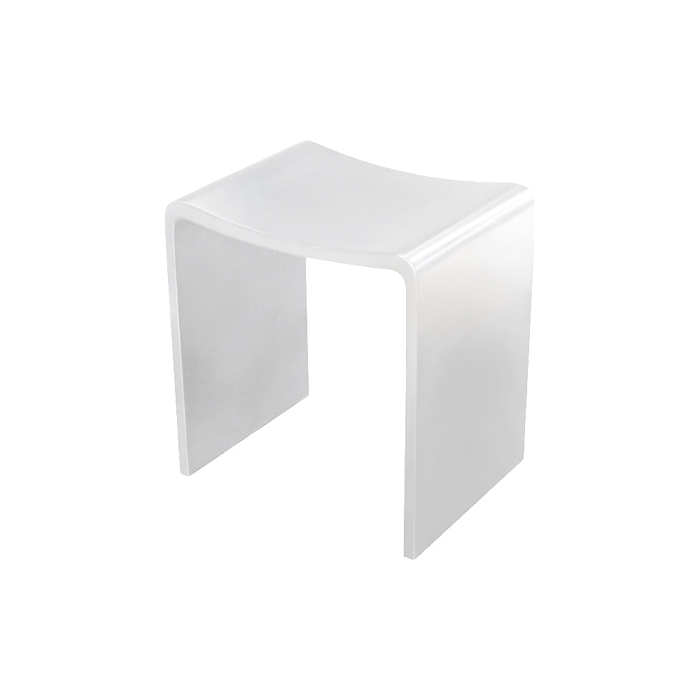Willow Solid Surface Shower Stool