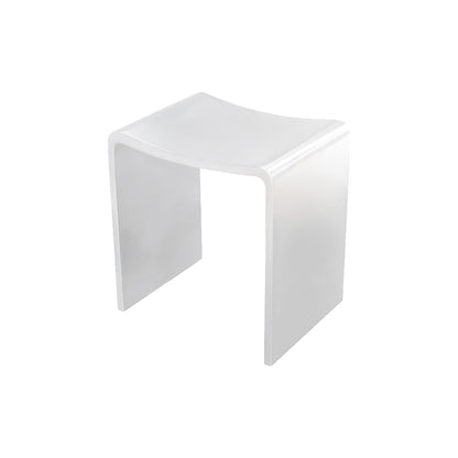 Willow Solid Surface Shower Stool