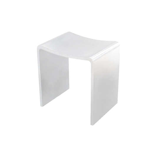 Willow Solid Surface Shower Stool