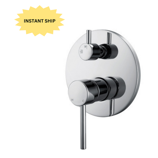 Watermark Concealed Round Shower Mixer with Diverter AQ34B16YC - Reno Spares