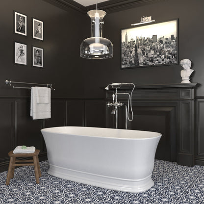 Traditional Freestanding Bath and Tapware Bathroom Package