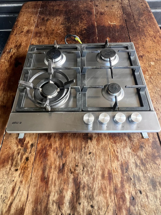 Euro Appliances ECT60WCX 60 cm Gas Cooktop – Tested & Cleaned | Reno Spares