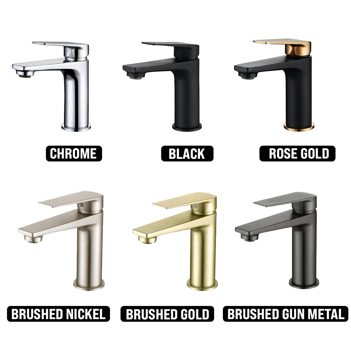 INSPIRE ZEVIO BASIN MIXER  AND ROSE