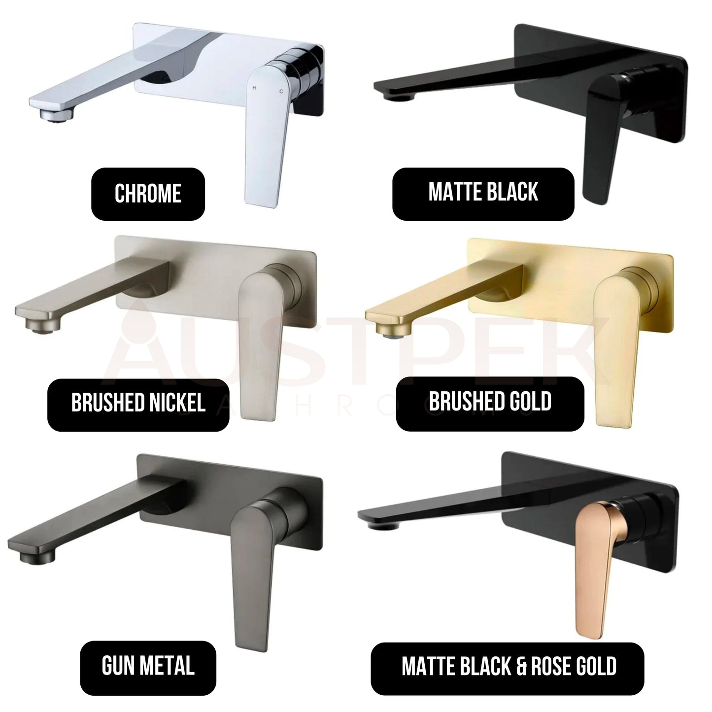 INSPIRE ZEVIO WALL BASIN MIXER