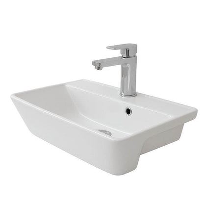 Agres 56 x 35 Semi-Recessed Basin