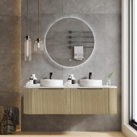 BOHEMIAN 1500 DOUBLE BOWL VANITY